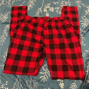 6 FOR $15 Red and black leggings size 14/16